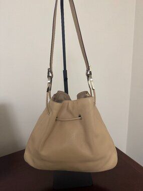 Vintage Gucci Leather Drawstring Bucket Bag - Tom Ford-era